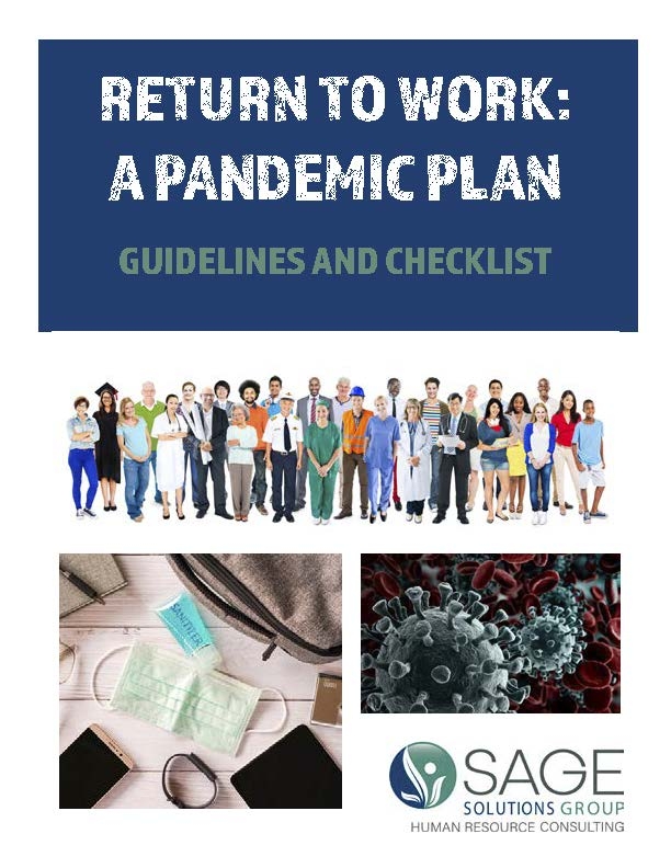 COVID19 Pandemic Return To Work Plan Michigan Human Resources Blog