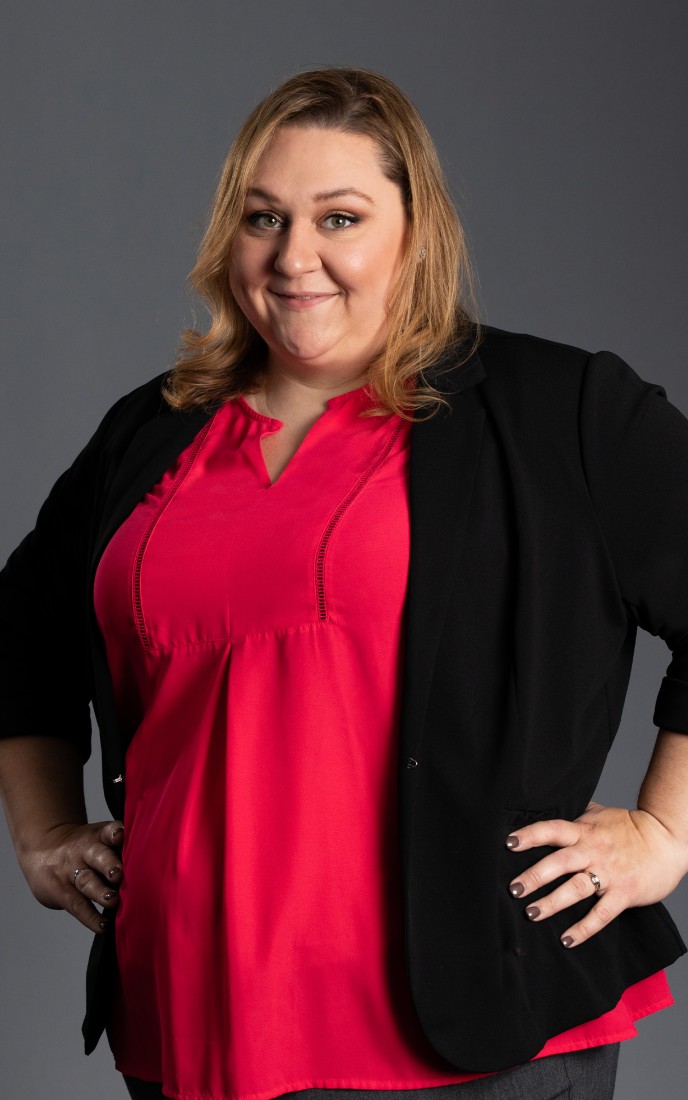 Lauren Bisti's smiling face - HR Director at Sage Solutions Group